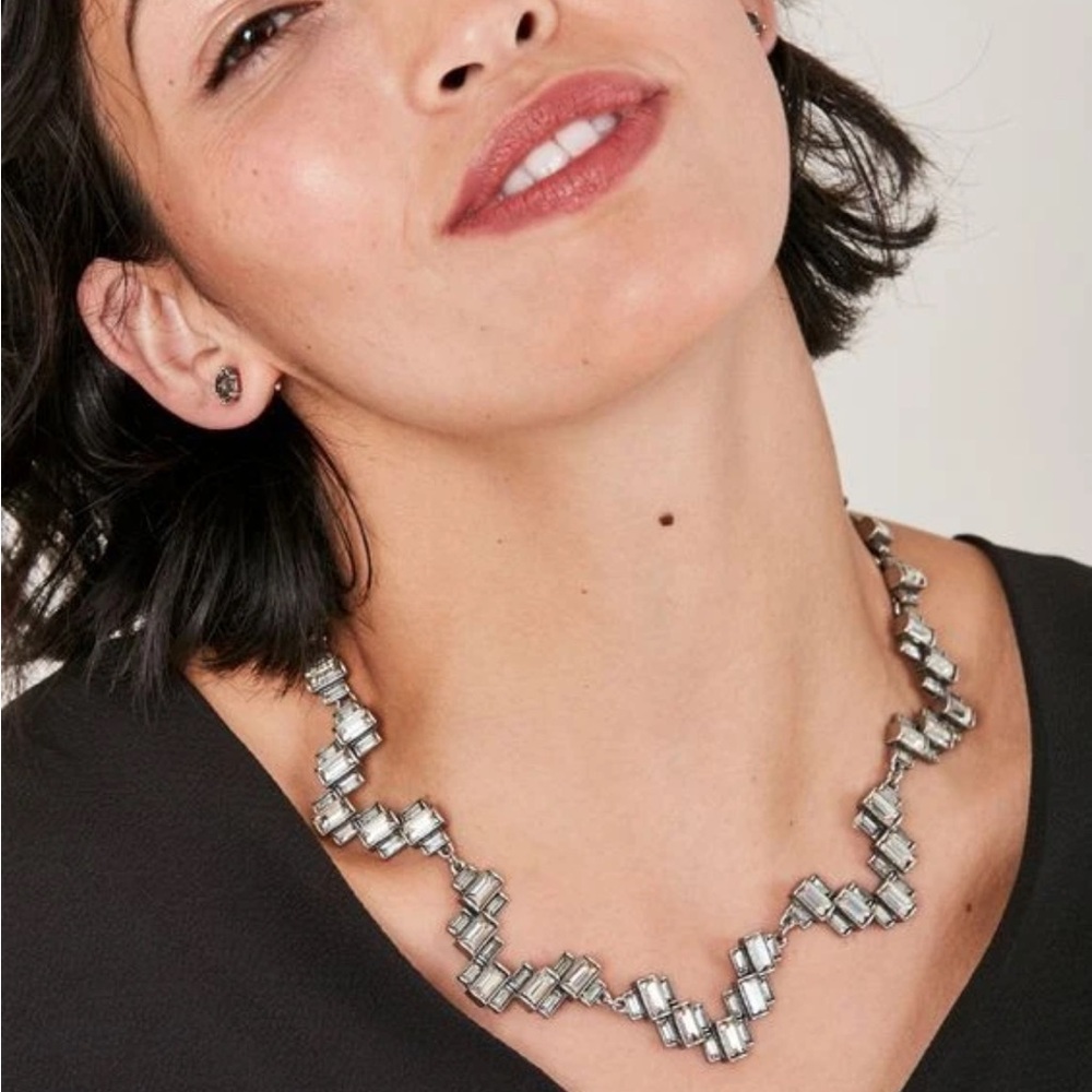 Stella & Dot Hatley Baguette Necklace